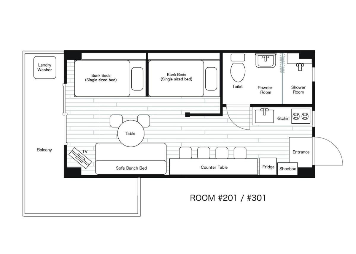 Apartamento Jujo Sanyo Mansion *